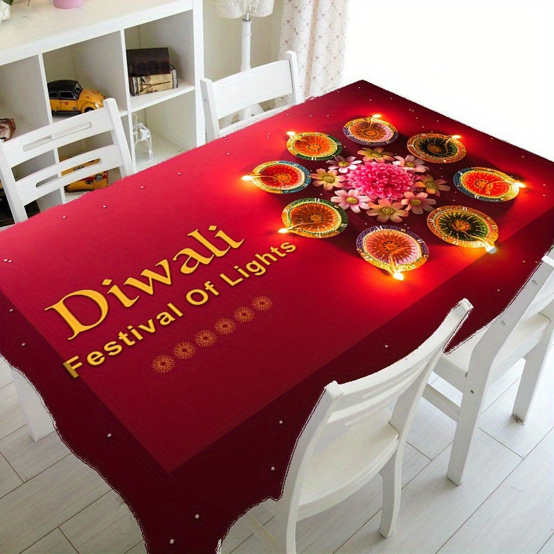 Festive Christmas Tablecloth