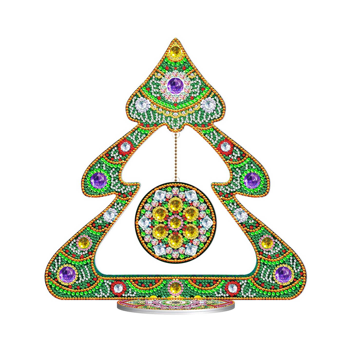 DIY Crystal Diamond Painting Table Ornament