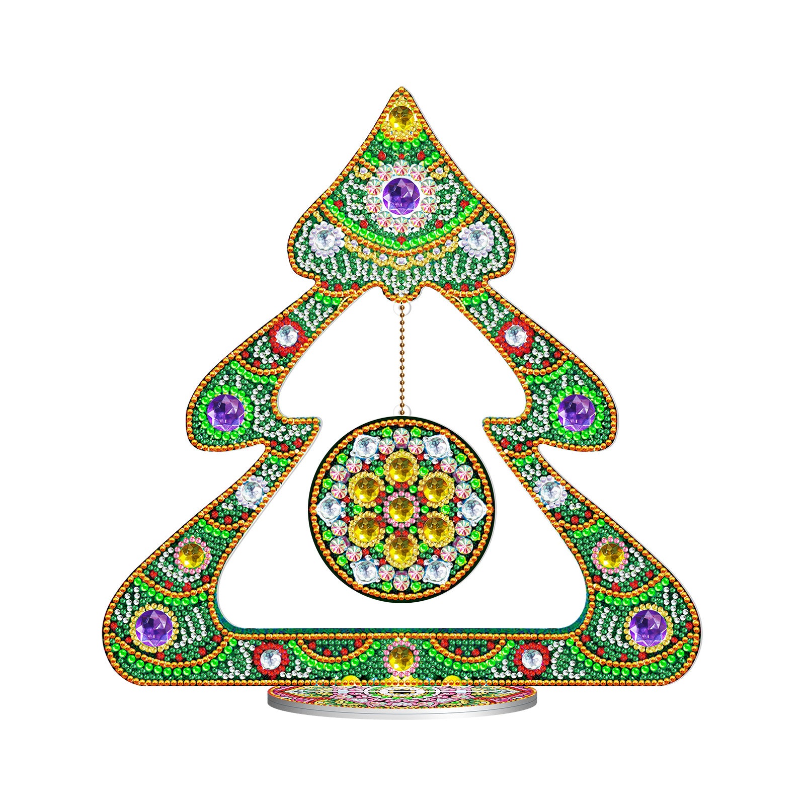 DIY Crystal Diamond Painting Table Ornament