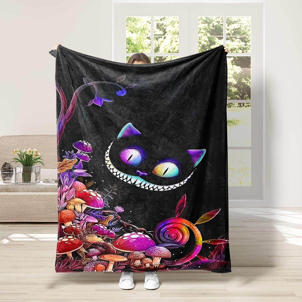 Flannel Blanket for Bed, Couch, Recliner & Travel - All-Season Comfort, -Pilling, Suitable for Adults and Teens