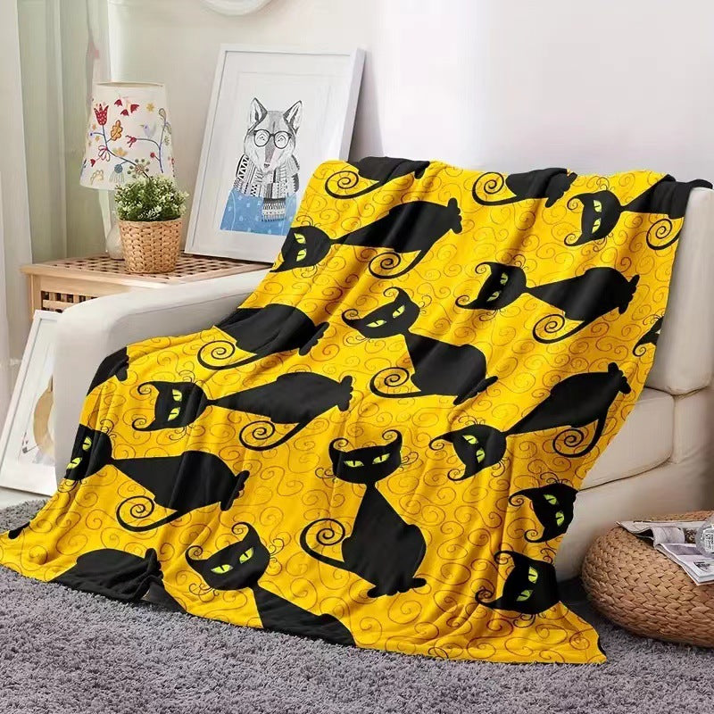 Flannel Blanket for Bed, Couch, Recliner & Travel - All-Season Comfort, -Pilling, Suitable for Adults and Teens