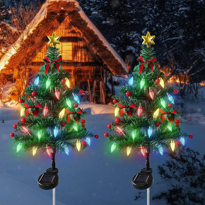 🎄 Solar-Powered Christmas Tree