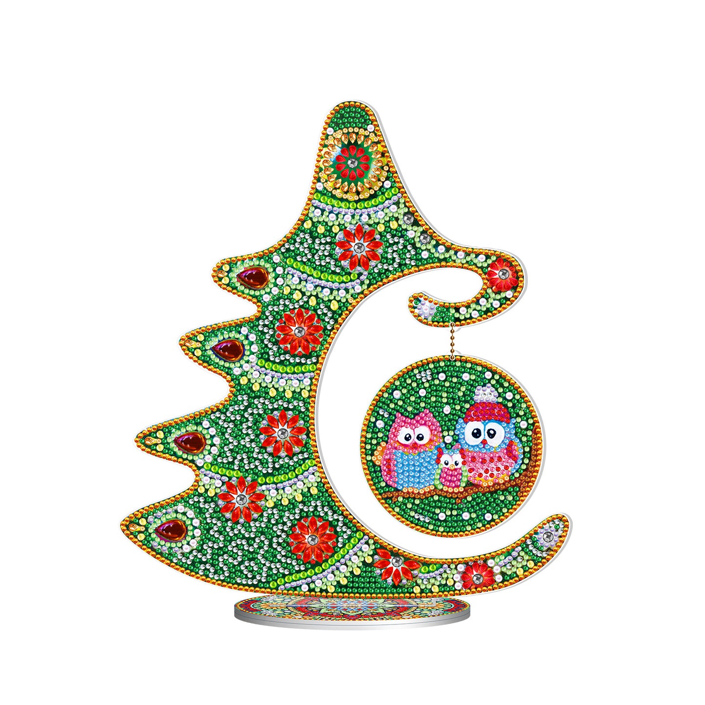DIY Crystal Diamond Painting Table Ornament