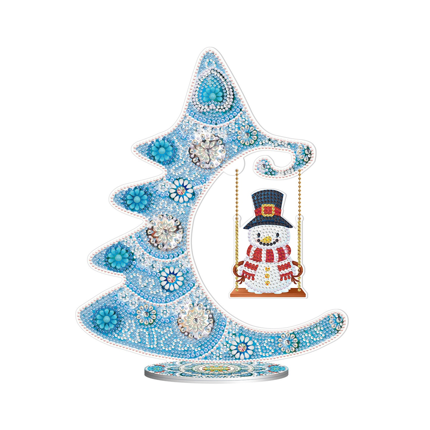 DIY Crystal Diamond Painting Table Ornament