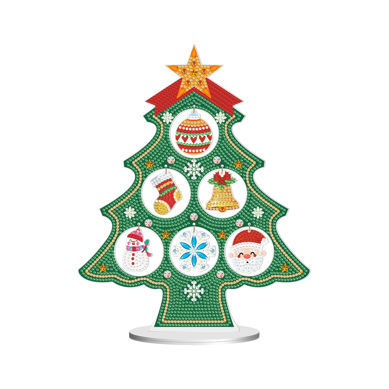 DIY Crystal Diamond Painting Table Ornament