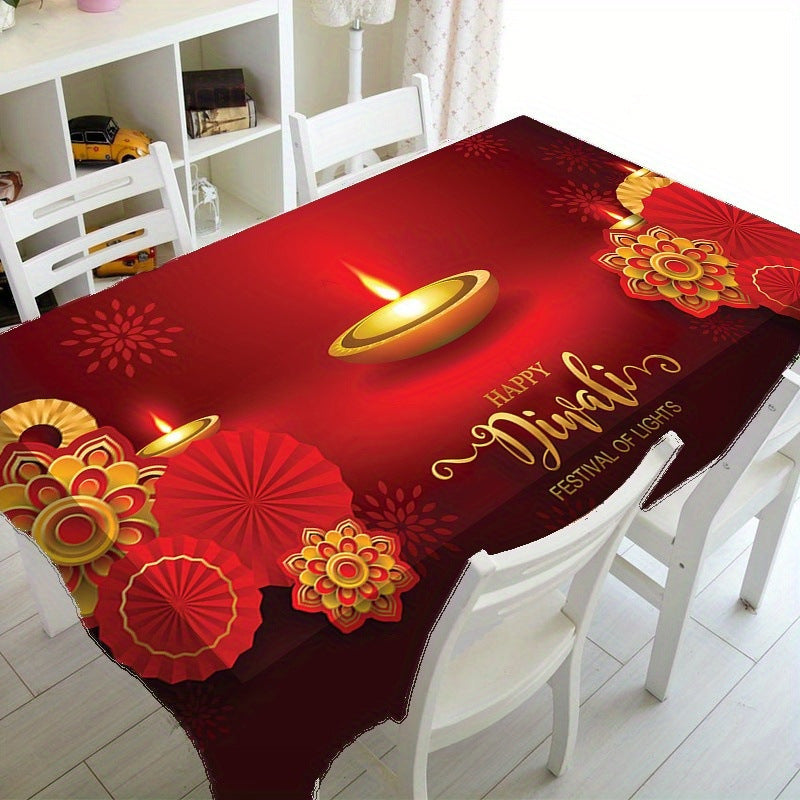 Festive Christmas Tablecloth