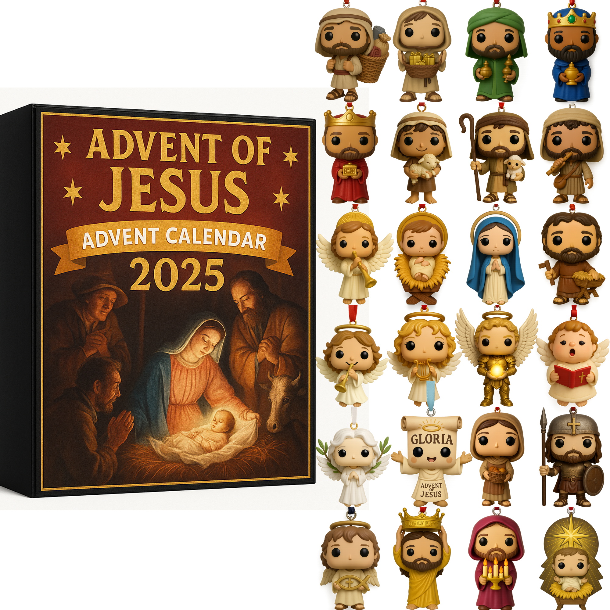 🔥Advent of Jesus 2025 Advent Calendar: A Faithful Countdown to Christmas