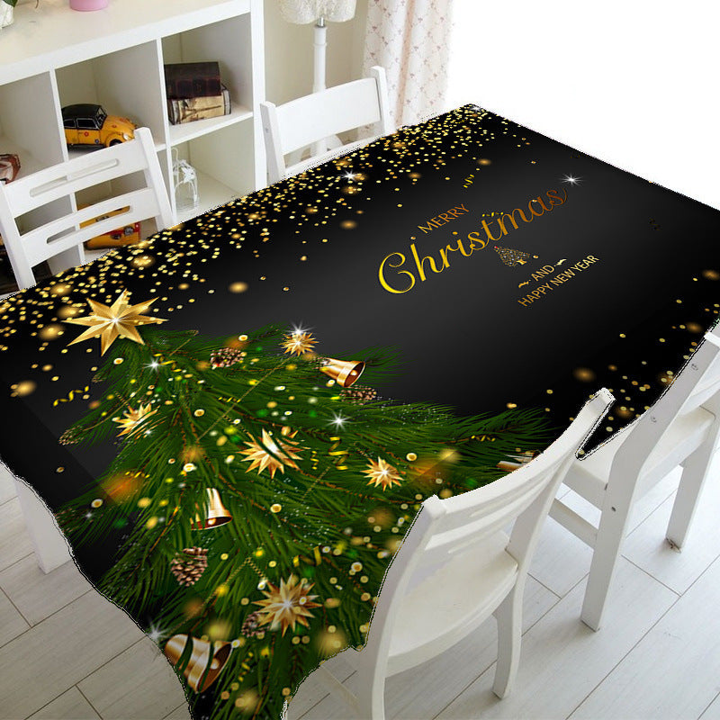 Festive Christmas Tablecloth