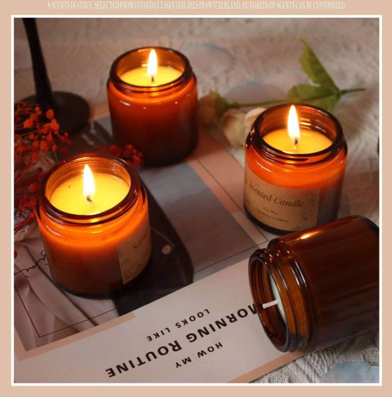 Pumpkin Spice Beeswax Candle