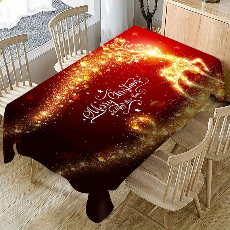 Festive Christmas Tablecloth