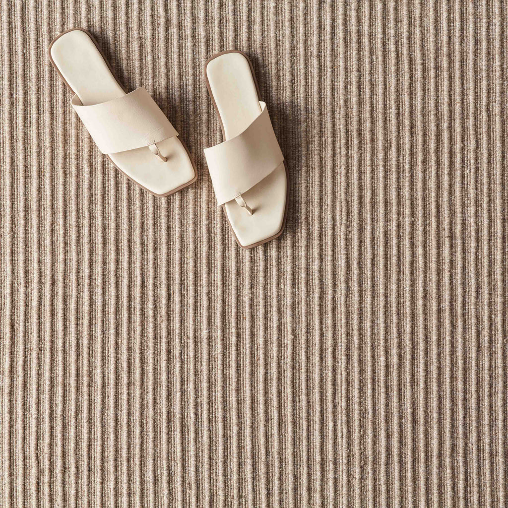 Bhakti Handwoven Area Rug - Mushroom