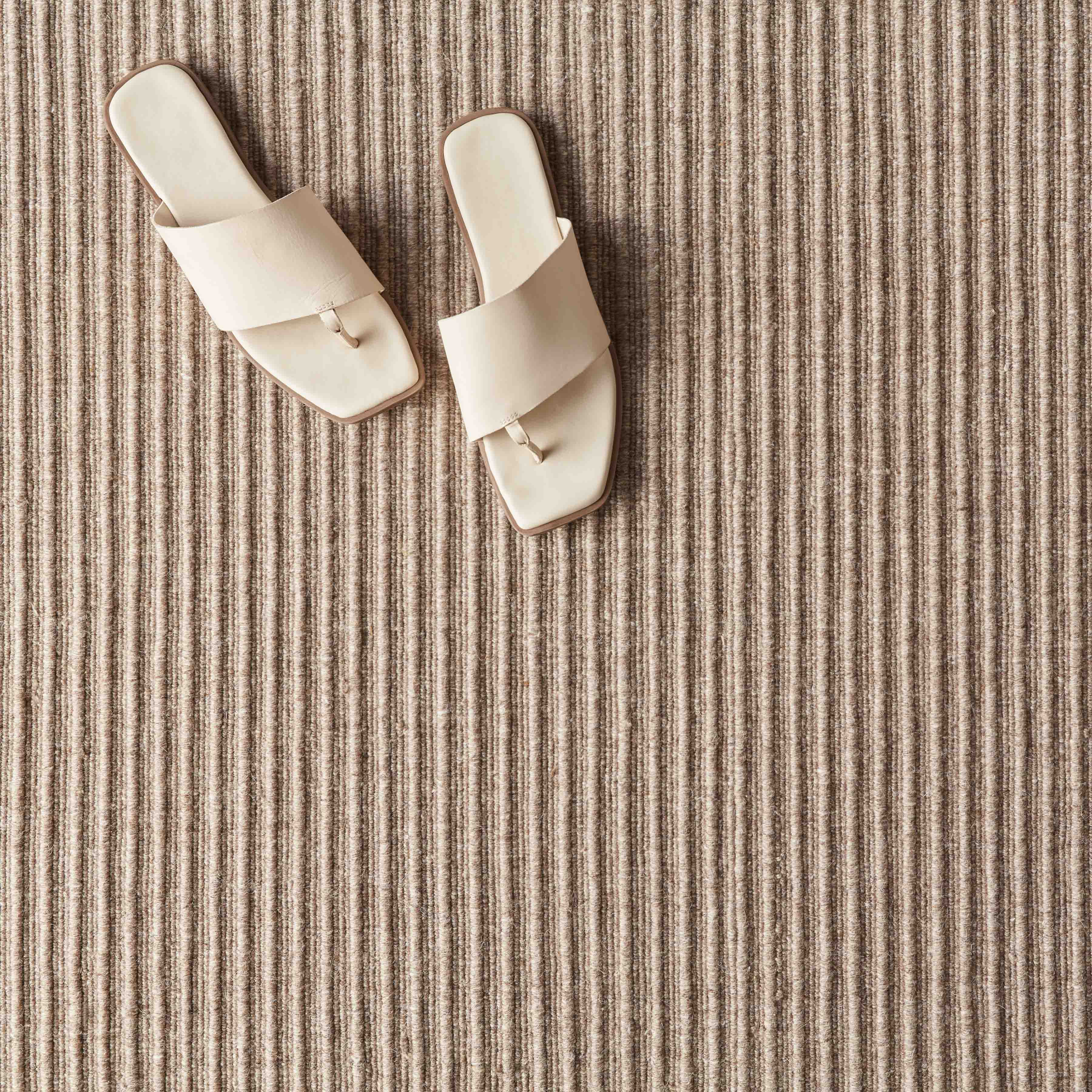 Bhakti Handwoven Area Rug - Mushroom