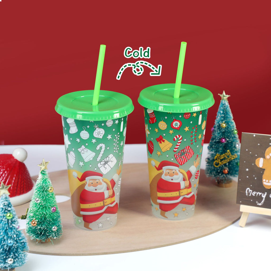 ❤️Color-changing cup 🎅🎄 Christmas Cup