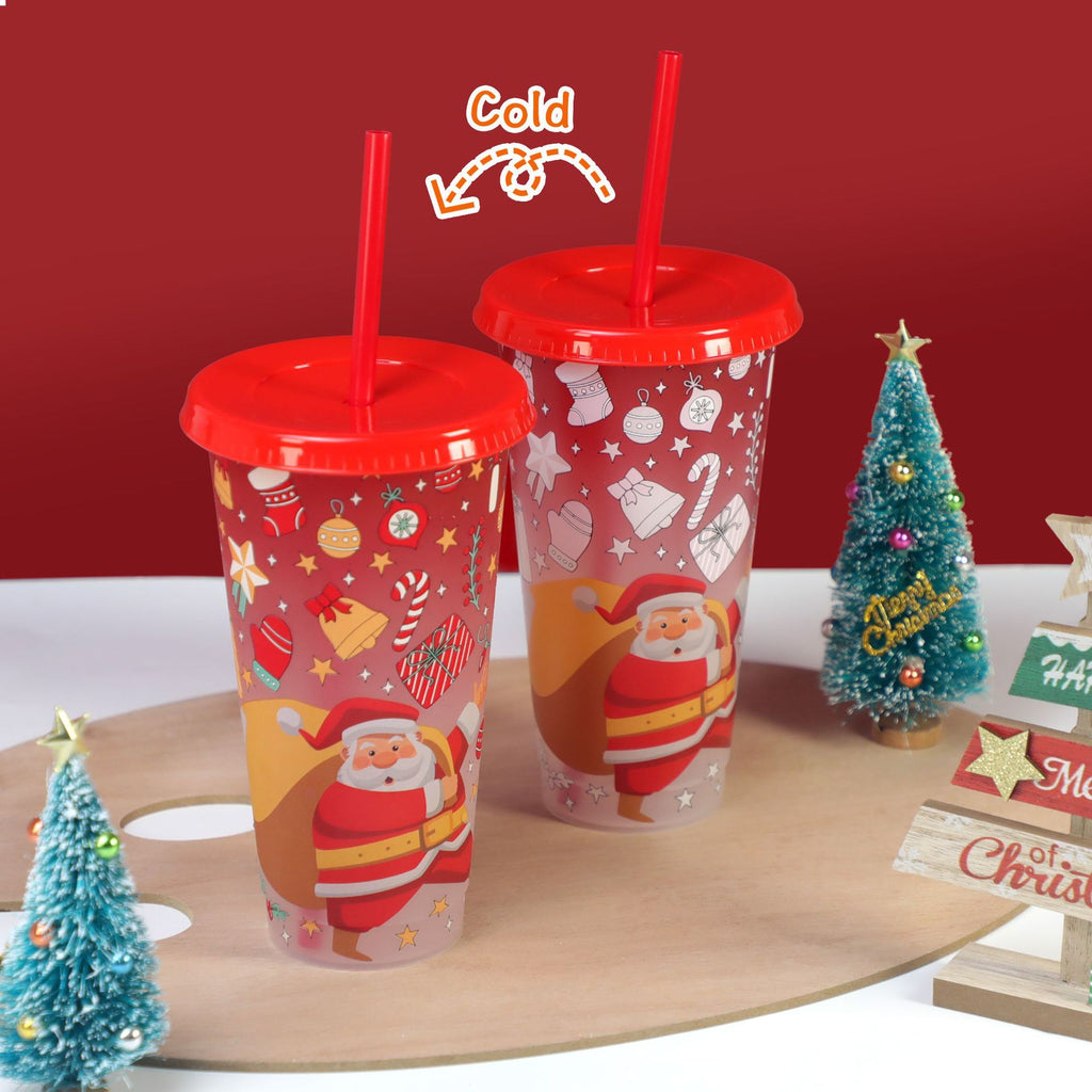 ❤️Color-changing cup 🎅🎄 Christmas Cup
