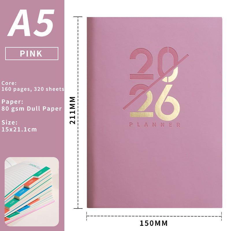 🔥Last Day 49% OFF - 📚2026 Daily, Weekly & Monthly Planner – Productivity & Goal Organizer📅