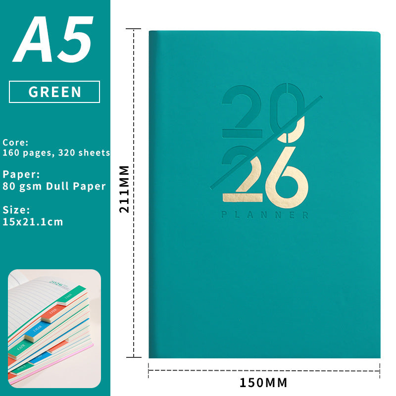 🔥Last Day 49% OFF - 📚2026 Daily, Weekly & Monthly Planner – Productivity & Goal Organizer📅