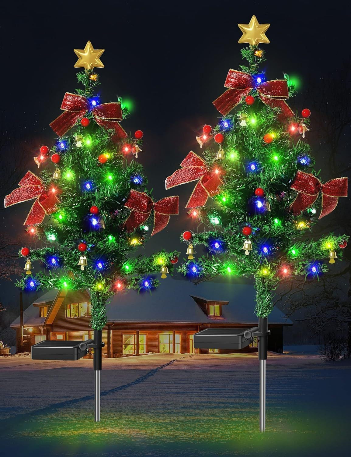 🎄 Solar-Powered Christmas Tree
